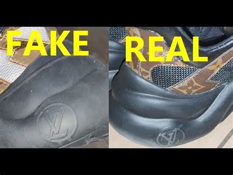 louis vuitton archlight fake vs real